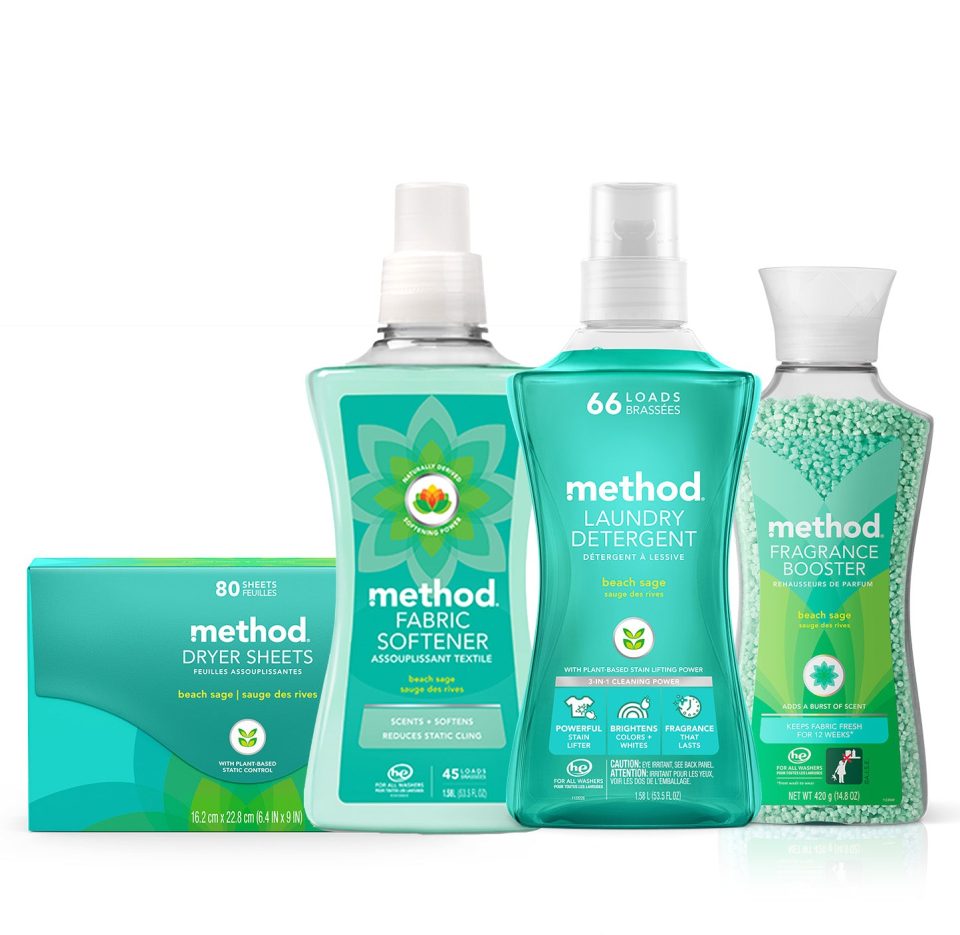 laundry bundle - beach sage. 122.4 oz