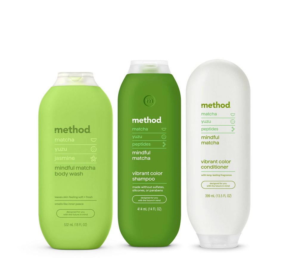 shower trio - mindful matcha. 45.5 oz